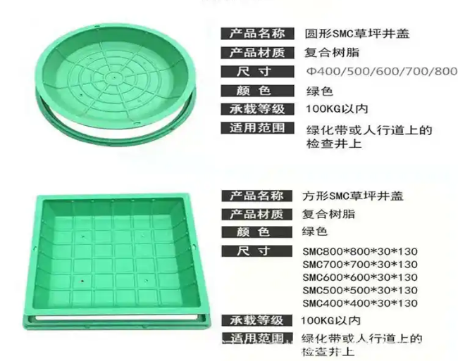 高昌树脂复合种植井盖展示
